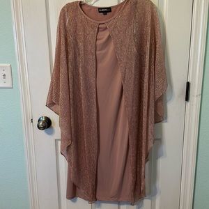 Rose Gold/blush dress, perfect for party!